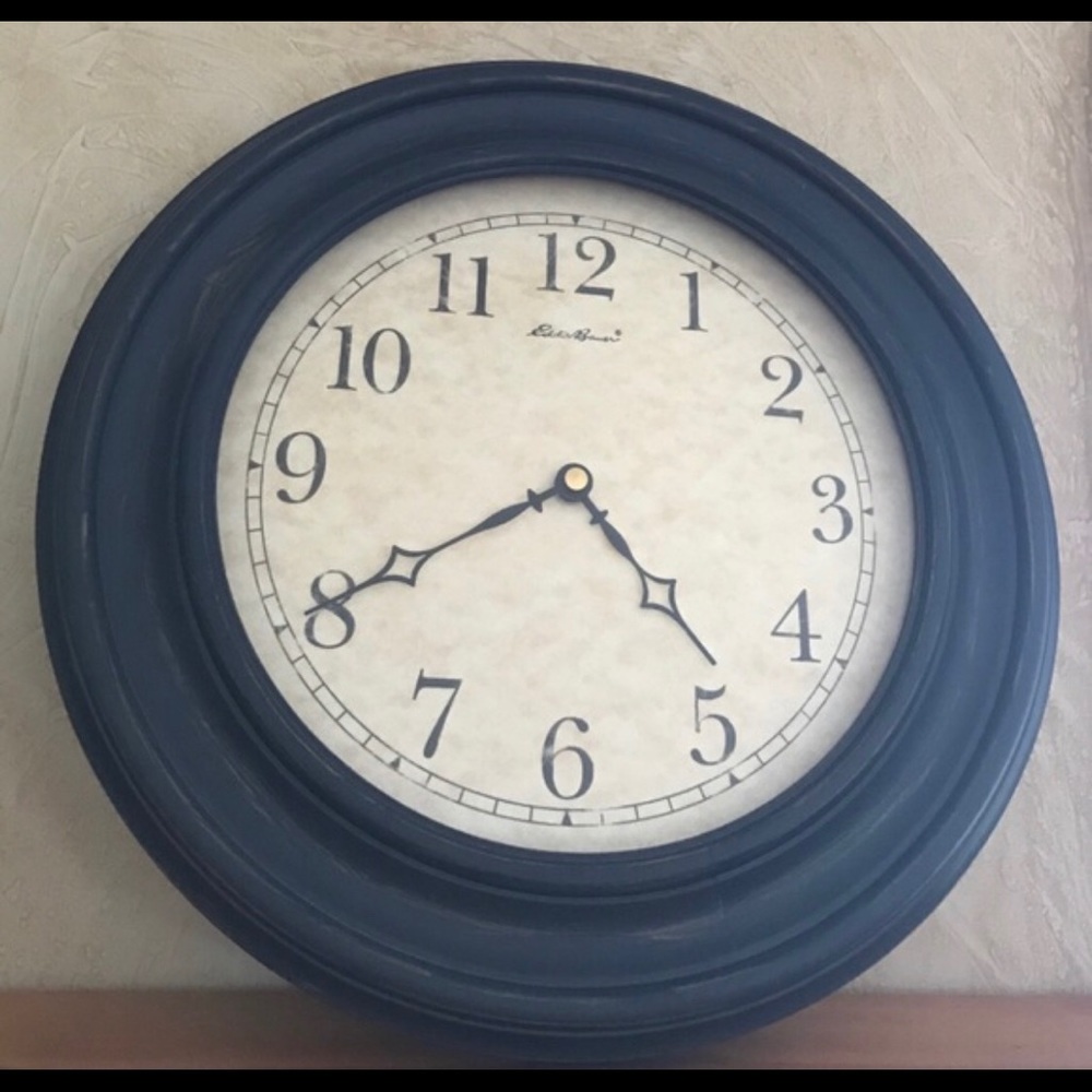 Eddie Bauer Clock